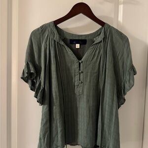 Women's Green Top